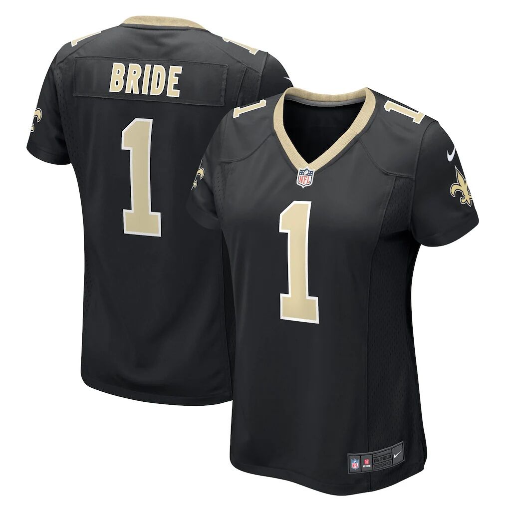 Number 1 Bride New Orleans Saints Nike Women's Game Jersey