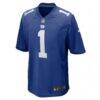 Number 1 Groom New York Giants Nike Game Jersey - - Side View