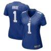 Number 1 Bride New York Giants Nike Women's Game Jersey - - Front View