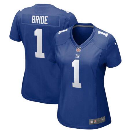 Number 1 Bride New York Giants Nike Women's Game Jersey - - Front View