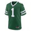 Number 1 Groom New York Jets Nike Game Jersey - - Side View