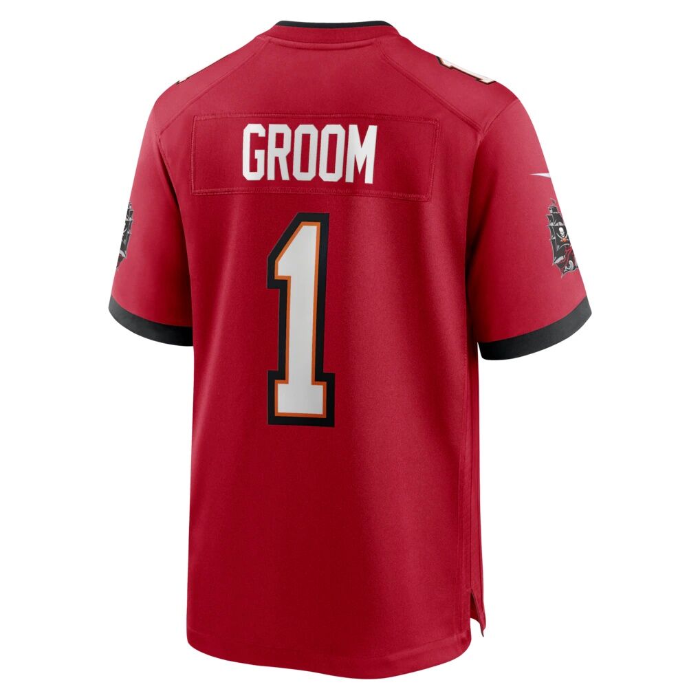 Number 1 Groom Tampa Bay Buccaneers Nike Game Jersey