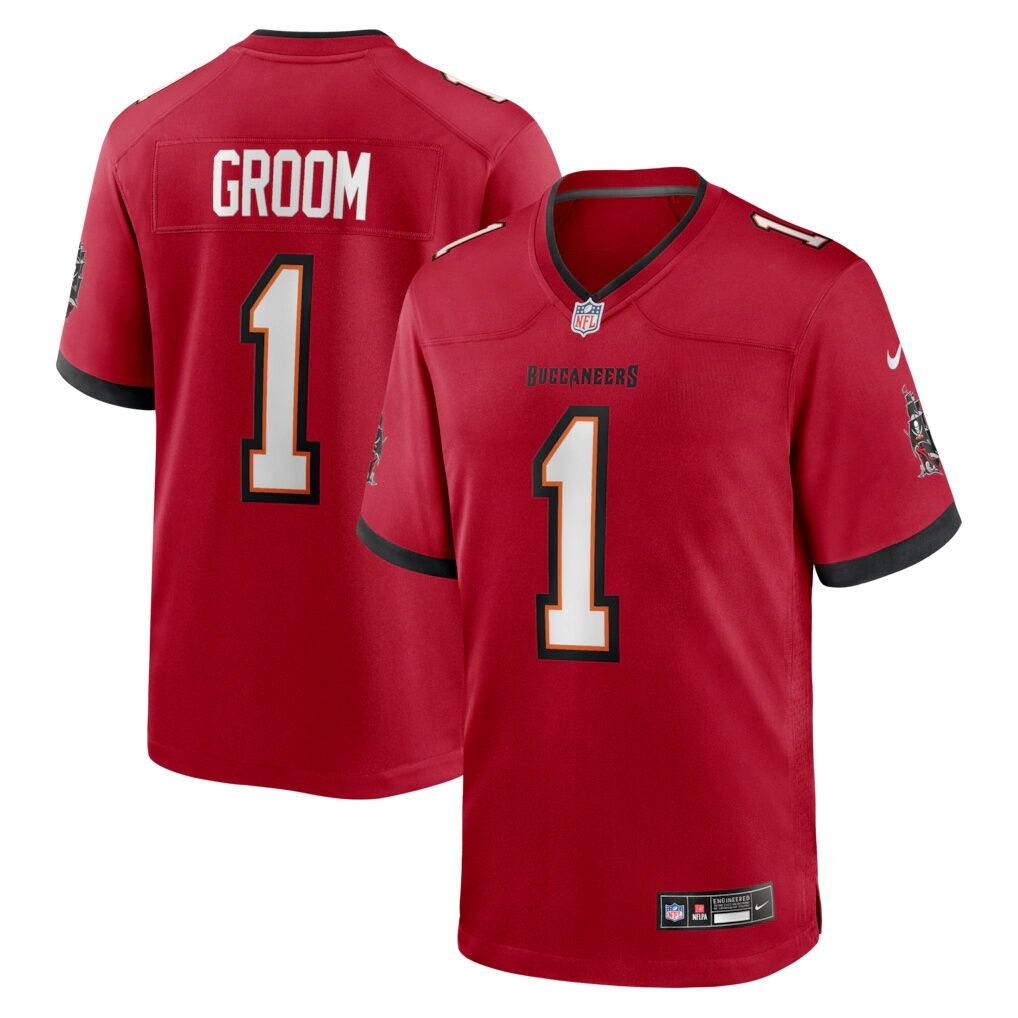 Number 1 Groom Tampa Bay Buccaneers Nike Game Jersey