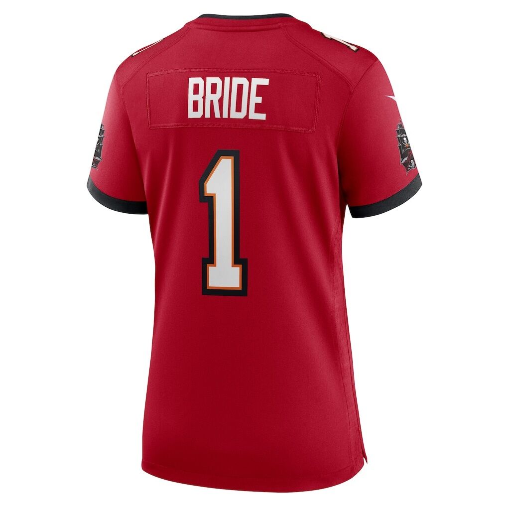 Number 1 Bride Tampa Bay Buccaneers Nike Women's Game Jersey