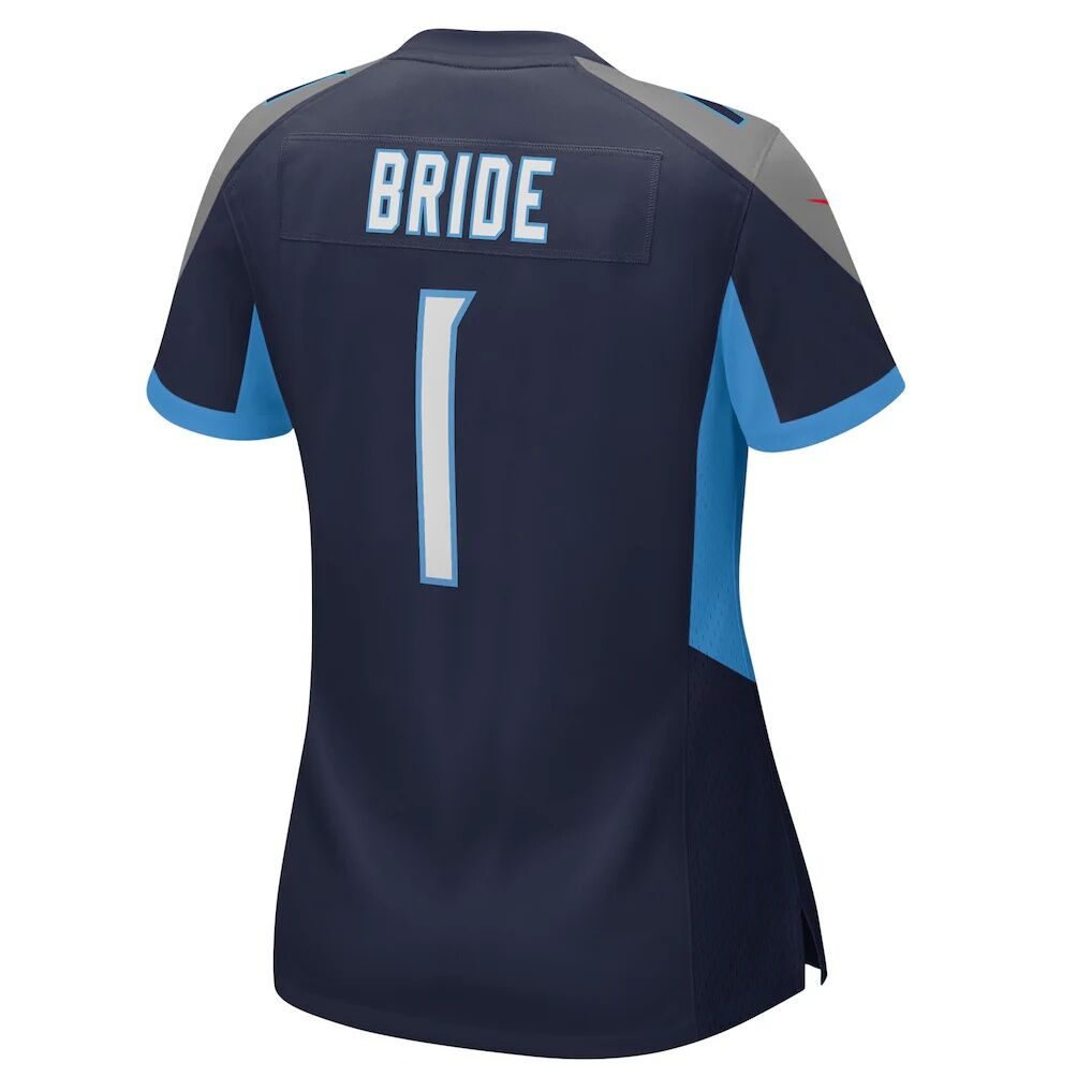 Number 1 Bride Tennessee Titans Nike Women's Game Jersey