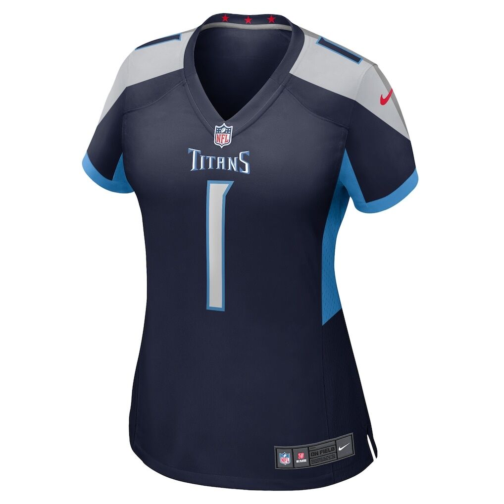 Number 1 Bride Tennessee Titans Nike Women's Game Jersey