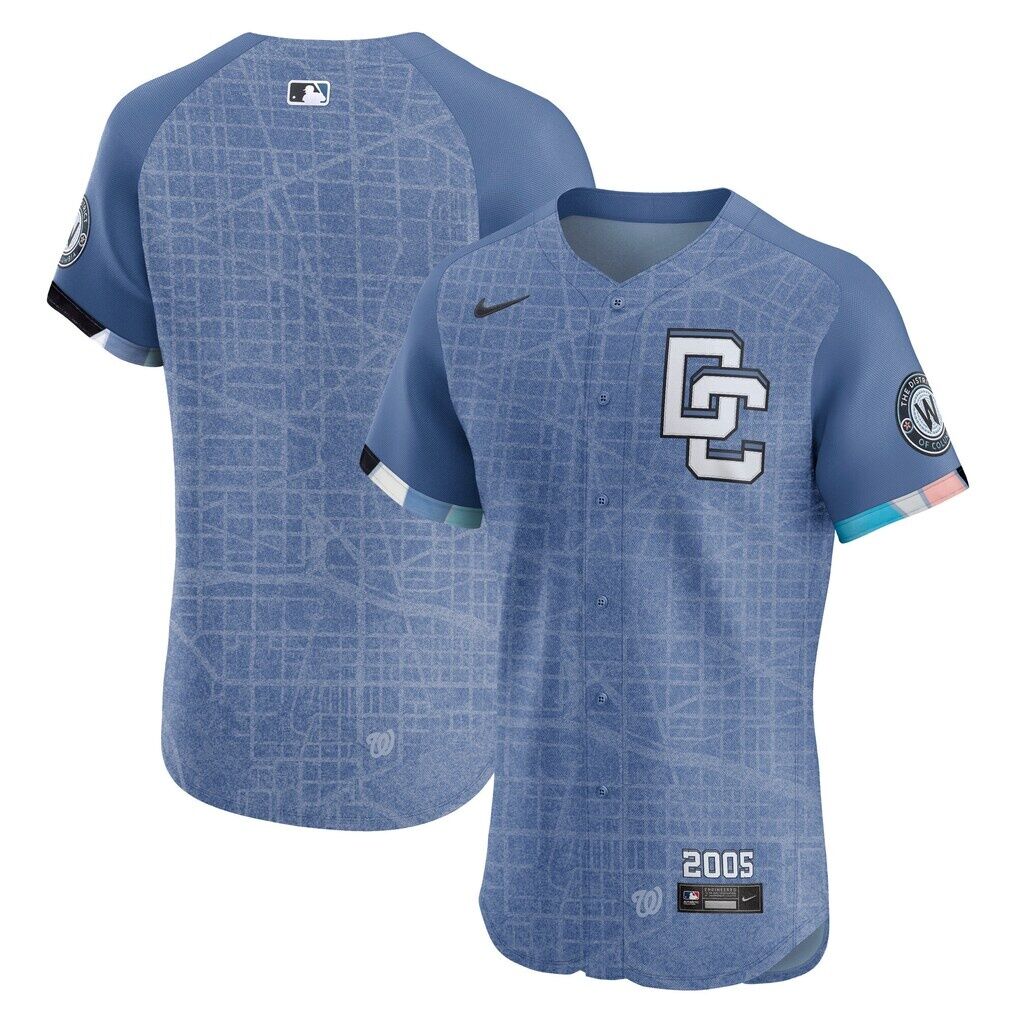 Washington Nationals Nike 2025 City Connect Elite Jersey