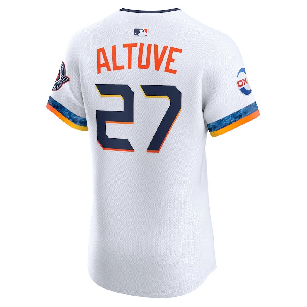 Jose Altuve Houston Astros Nike 2025 City Connect Elite Player Jersey
