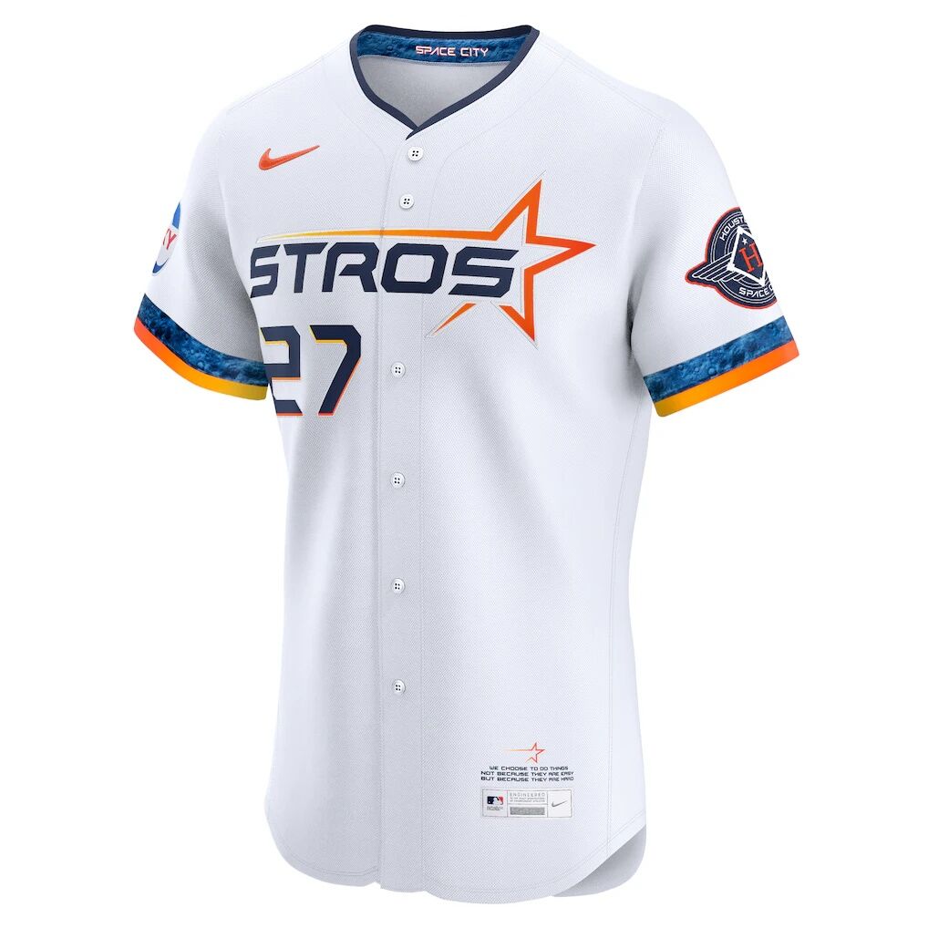 Jose Altuve Houston Astros Nike 2025 City Connect Elite Player Jersey