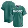 Boston Red Sox Nike City Connect Limited Jersey - Green - Front View