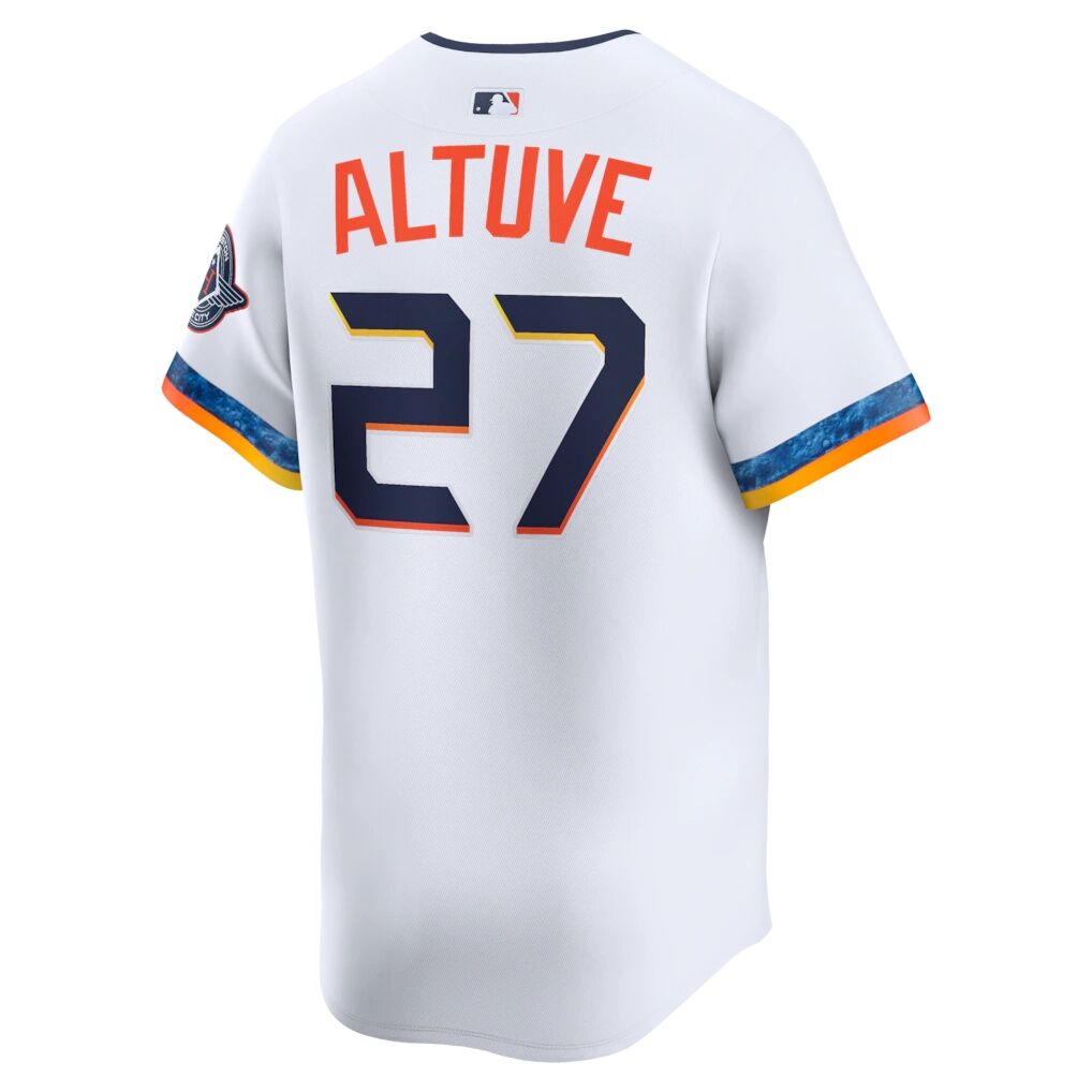Jose Altuve Houston Astros Nike 2025 City Connect Limited Player Jersey