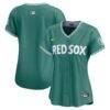 Boston Red Sox Nike Women's 2025 City Connect Limited Jersey - Green - Front View