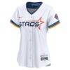Houston Astros Nike Women's 2025 City Connect Limited Jersey - White - Alt1