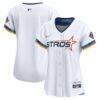 Houston Astros Nike Women's 2025 City Connect Limited Jersey - White - Alt2