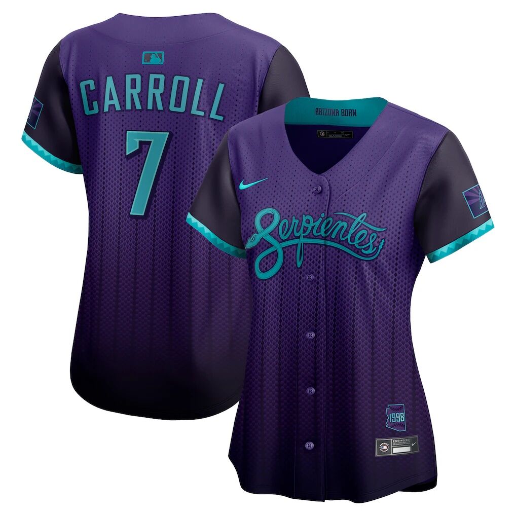 Corbin Carroll Arizona Diamondbacks Nike Women's 2025 City Connect Limited Player Jersey