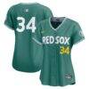 David Ortiz Boston Red Sox Nike Women's 2025 City Connect Limited Retired Player Jersey - Green - Front View