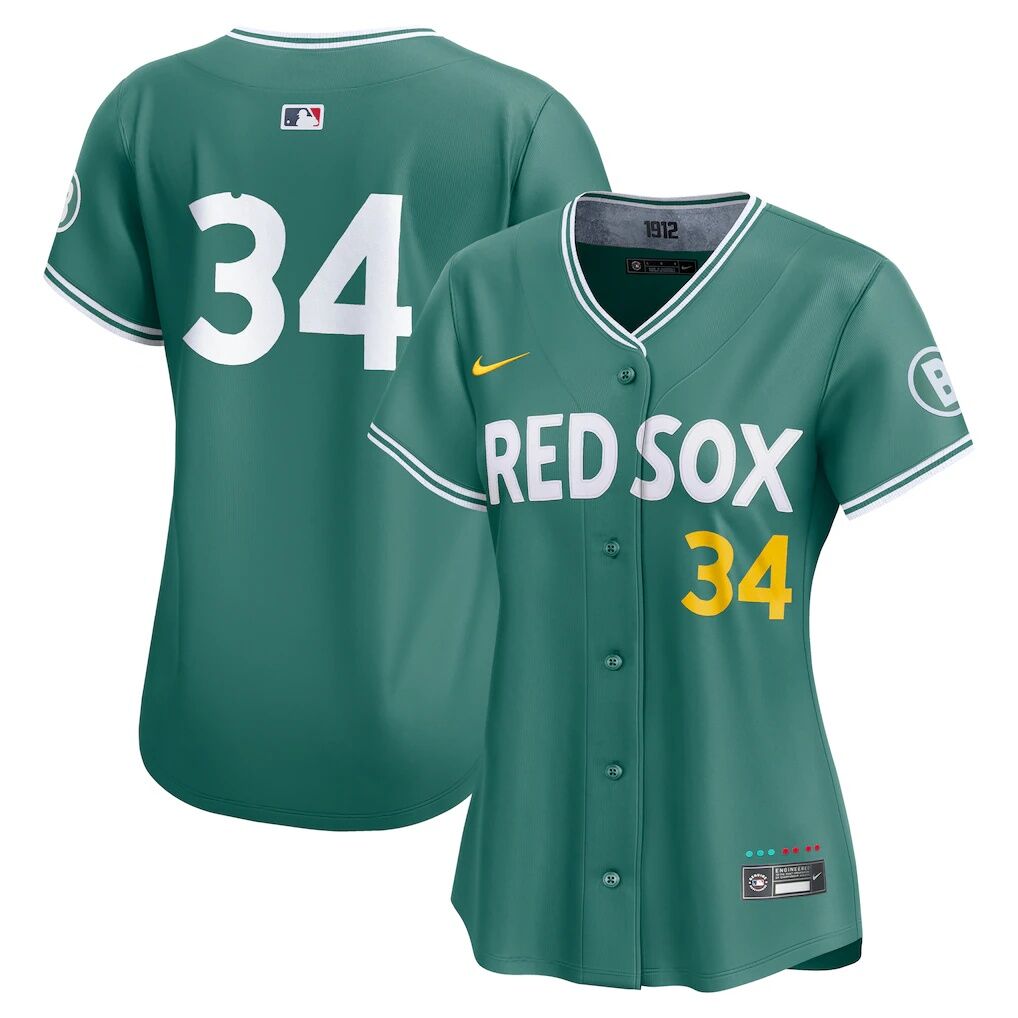 David Ortiz Boston Red Sox Nike Women's 2025 City Connect Limited Retired Player Jersey