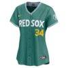 David Ortiz Boston Red Sox Nike Women's 2025 City Connect Limited Retired Player Jersey - Green - Side View