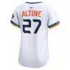 Jose Altuve Houston Astros Nike Women's 2025 City Connect Limited Jersey - White - Detail View