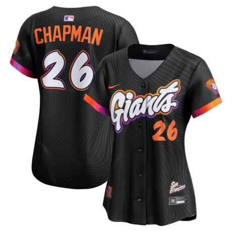 Matt Chapman San Francisco Giants Nike Women's 2025 City Connect Limited Jersey - - Front View