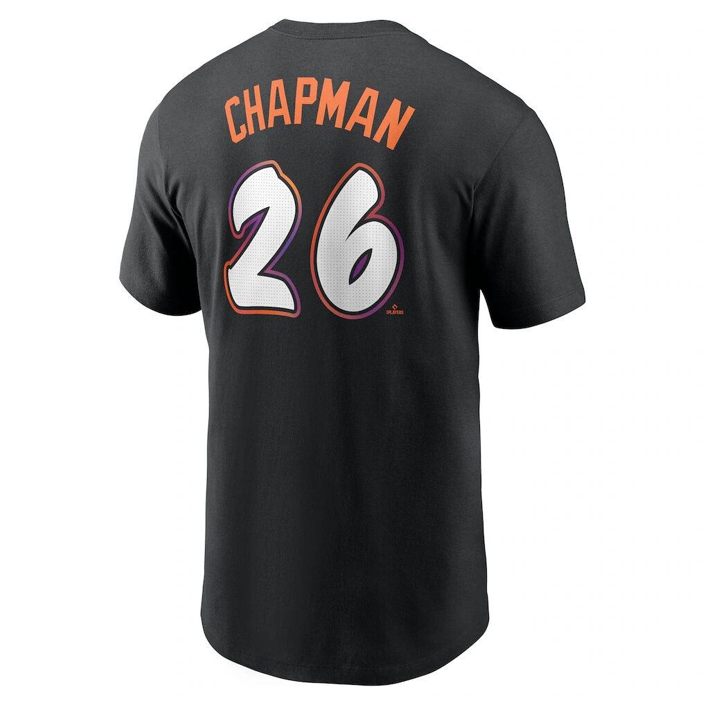 Matt Chapman San Francisco Giants Nike 2025 City Connect Fuse Name & Number T-Shirt – Anthracite