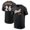 Matt Chapman San Francisco Giants Nike 2025 City Connect Fuse Name & Number T-Shirt - - Front View