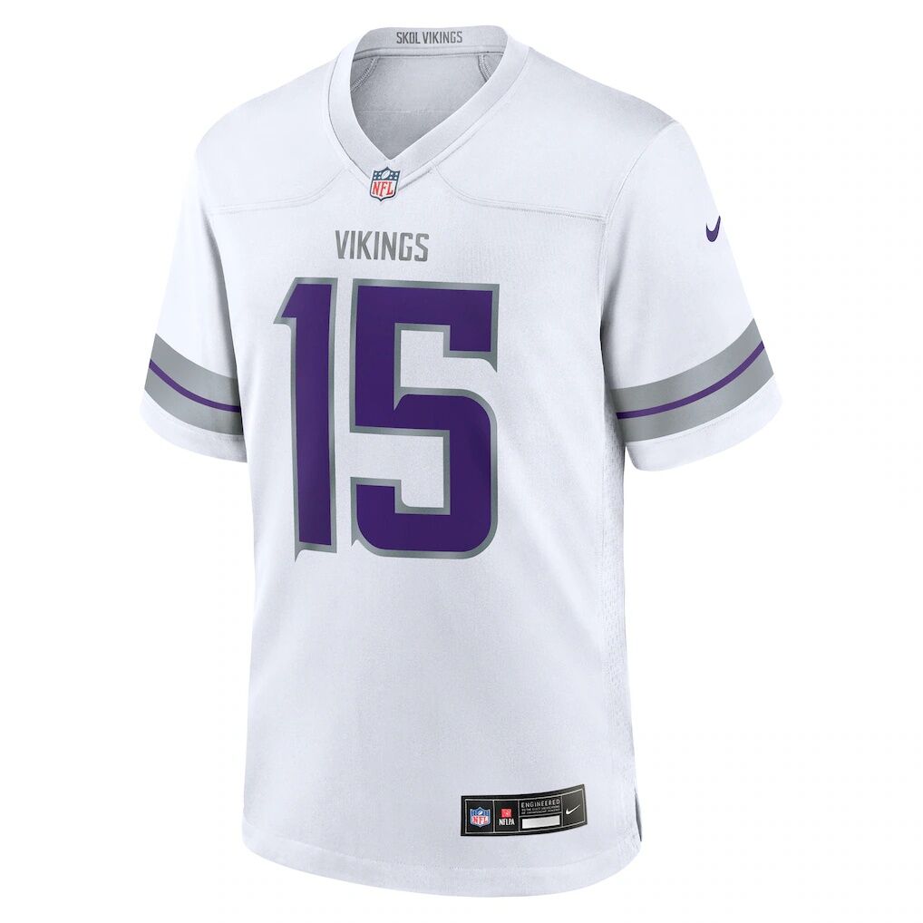 Dallas Turner Minnesota Vikings Nike Alternate Game Jersey