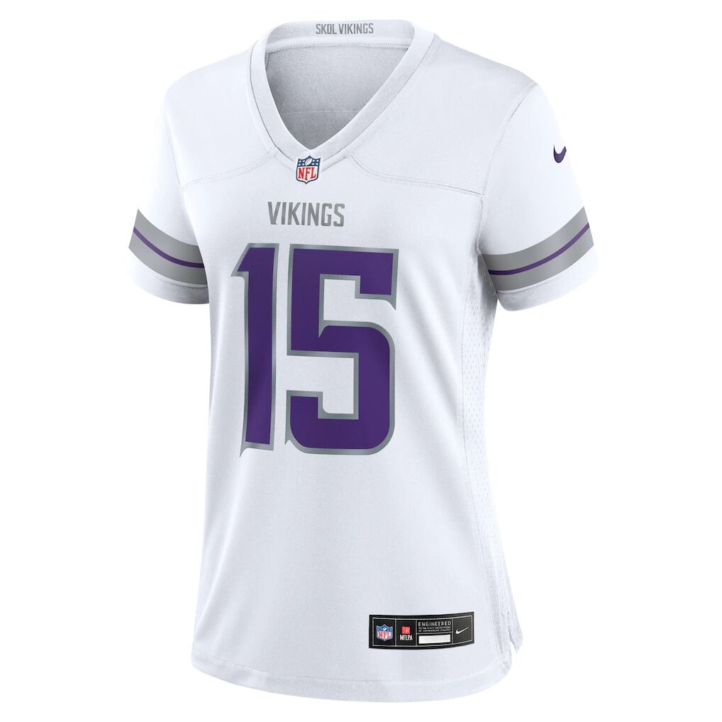 Dallas Turner Minnesota Vikings Nike Women's Alternate Game Jersey