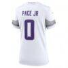 Ivan Pace Jr Minnesota Vikings Nike Women's Alternate Game Jersey - White - Detail View