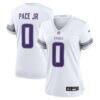 Ivan Pace Jr Minnesota Vikings Nike Women's Alternate Game Jersey - White - Front View