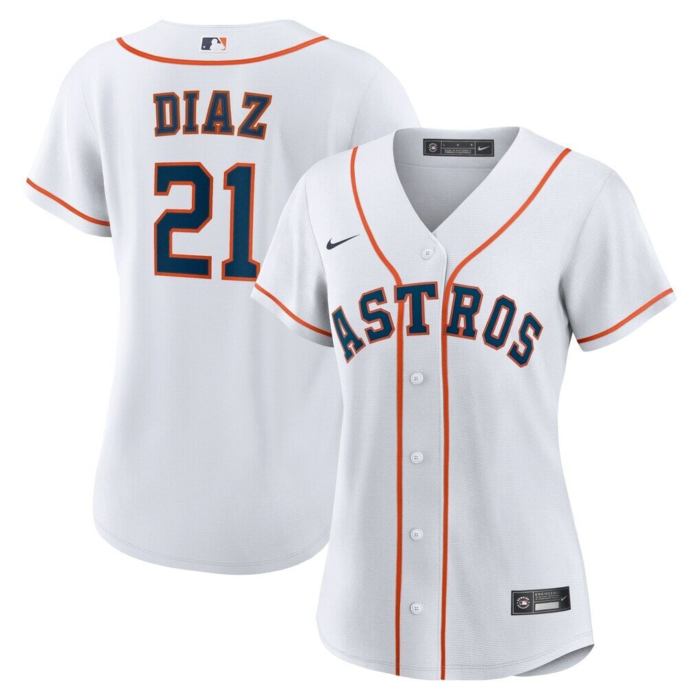 Yainer Diaz Houston Astros Nike Women’s Home Replica Jersey