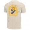 Idaho Vandals Comfort Colors Mascot Overlay T-Shirt - Cream - Detail View