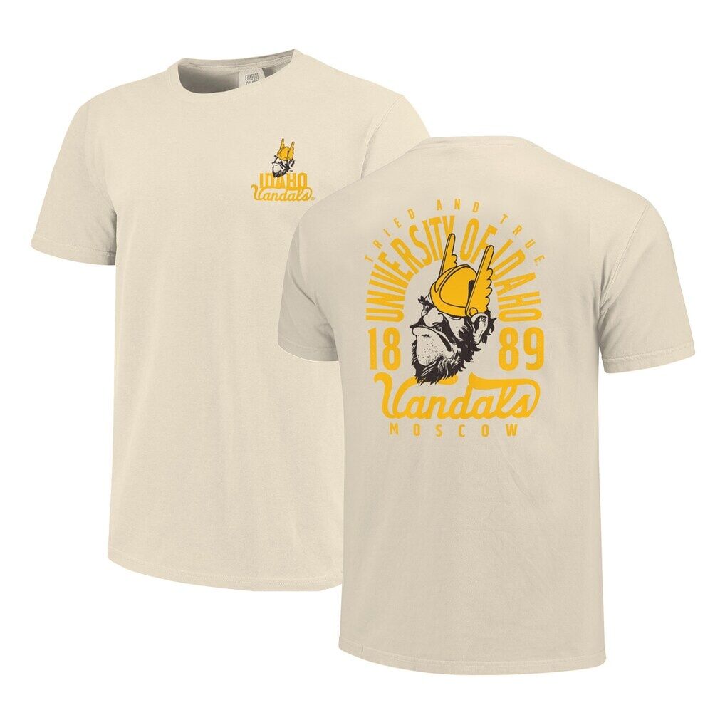 Idaho Vandals Comfort Colors Mascot Overlay T-Shirt