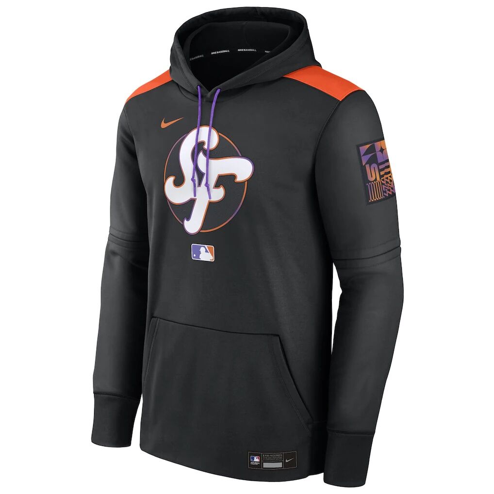 San Francisco Giants Nike 2025 City Connect Authentic Collection Performance Pullover Hoodie