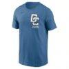Washington Nationals Nike City Connect Wordmark T-Shirt - Blue - Side View