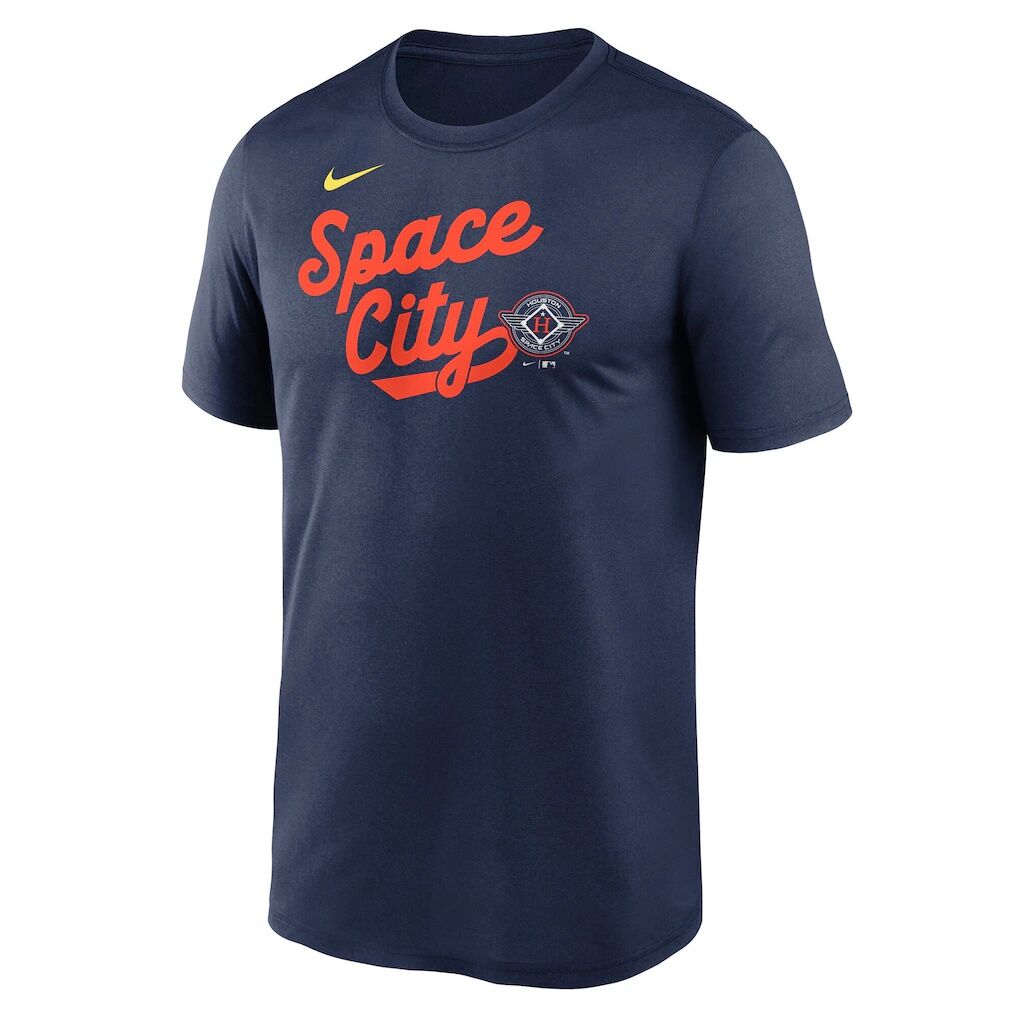 Houston Astros Nike 2025 City Connect Team Phrase Legend Performance T-Shirt