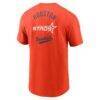Houston Astros Nike 2025 City Connect 2-Hit T-Shirt - Orange - Alt2