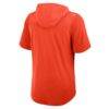 San Francisco Giants Nike Tri-Blend Hoodie T-Shirt - Orange - Detail View