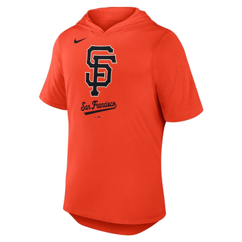 San Francisco Giants Nike Tri-Blend Hoodie T-Shirt