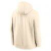 Minnesota Twins Nike Logo Club Fleece Hoodie - Cream - Detail View