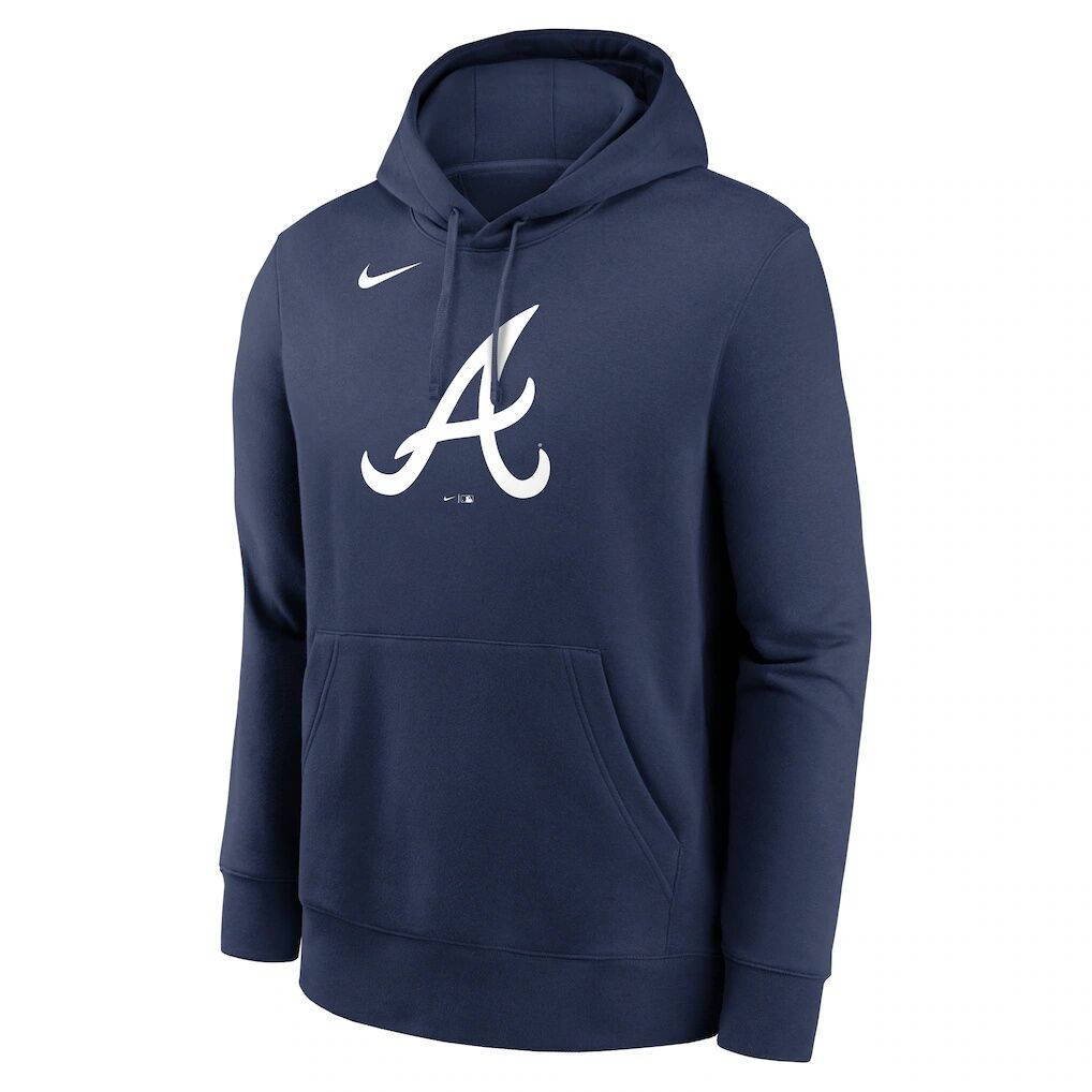 Atlanta Braves Nike Logo Club Fleece Hoodie