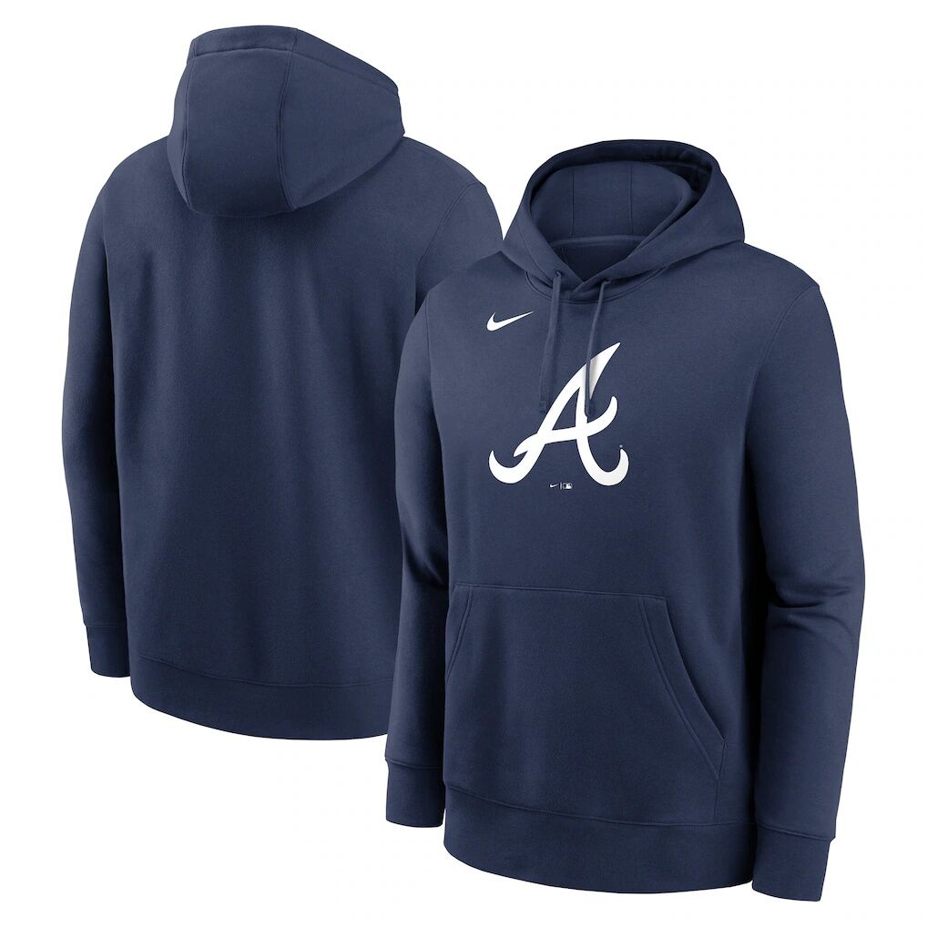 Atlanta Braves Nike Logo Club Fleece Hoodie