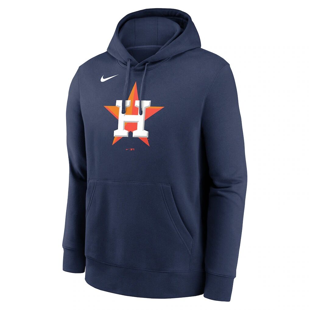 Houston Astros Nike Logo Club Fleece Hoodie