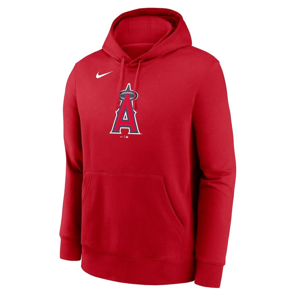 Los Angeles Angels Nike Logo Club Fleece Hoodie