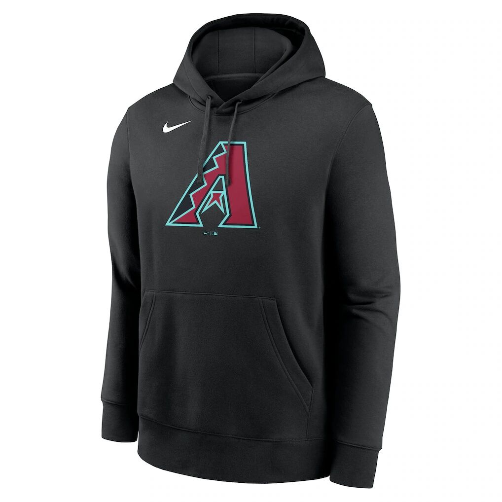 Arizona Diamondbacks Nike Logo Club Fleece Hoodie