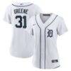 Riley Greene Detroit Tigers Nike Women's Home Replica Player Jersey - White - Front View