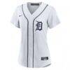 Riley Greene Detroit Tigers Nike Women's Home Replica Player Jersey - White - Side View