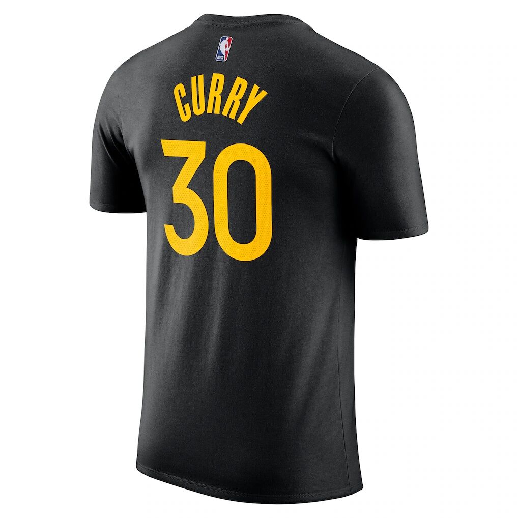 Stephen Curry Golden State Warriors Jordan Brand Statement Edition Name & Number T-Shirt