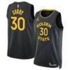 Stephen Curry Golden State Warriors Jordan Brand Unisex 2024/25 Swingman Jersey - Black - Front View