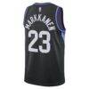 Lauri Markkanen Utah Jazz Jordan Brand Unisex 2024/25 Swingman Jersey - Black - Detail View